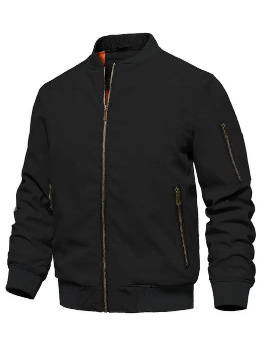 Classic Bomber Jacket for Men – Stylish and Durable