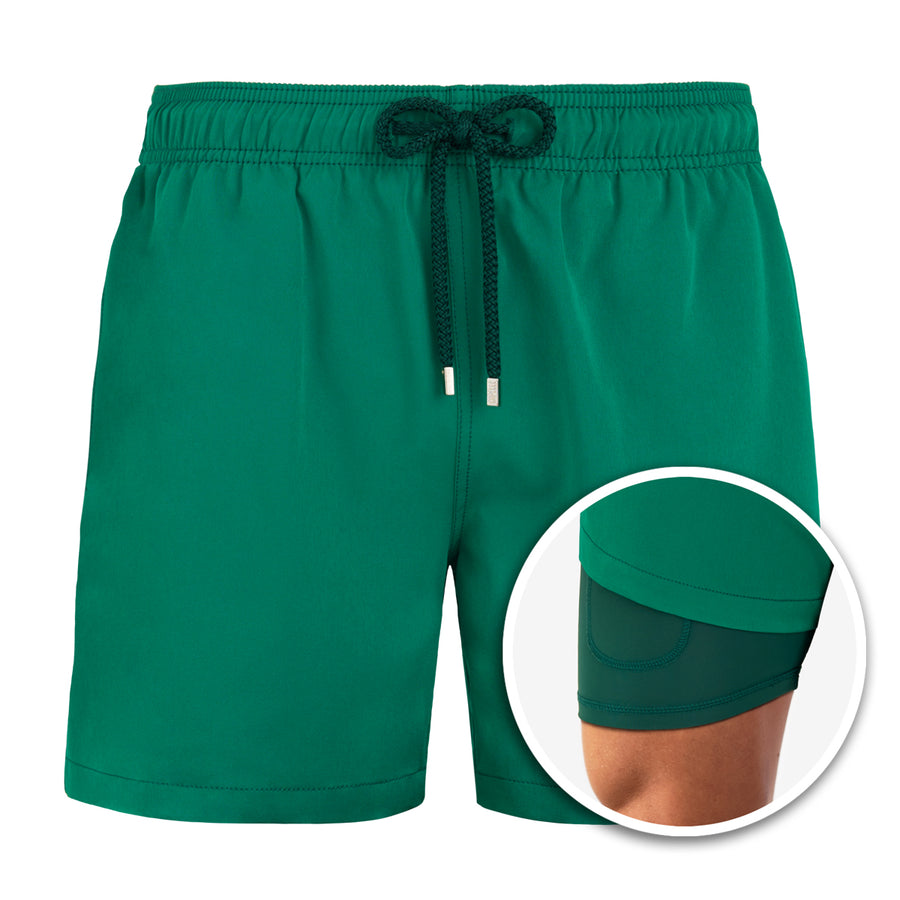 Men’s Miami Dual-Layer Shorts for Comfortable Summer Activities