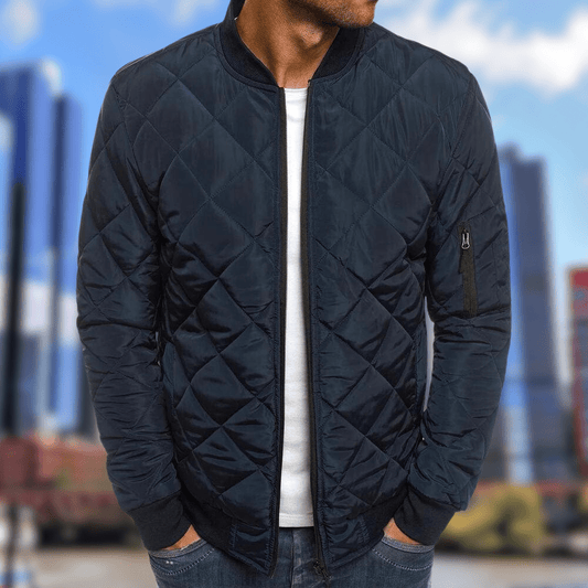 Men’s Stylish Bomber Jacket for Versatile Outerwear