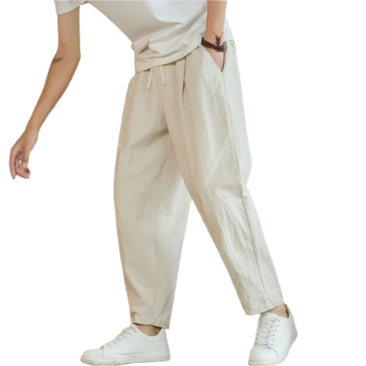 Men's Cancun Linen Long Pants for Comfort and Style