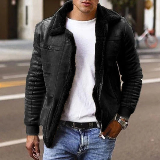 Men’s Vintage-Style Bomber Jacket for Timeless Fashion