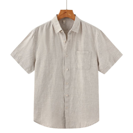 Men’s Cape Town Linen Short Sleeve Shirt for Summer