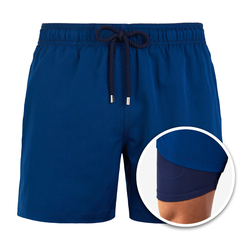 Men’s Miami Dual-Layer Shorts for Comfortable Summer Activities