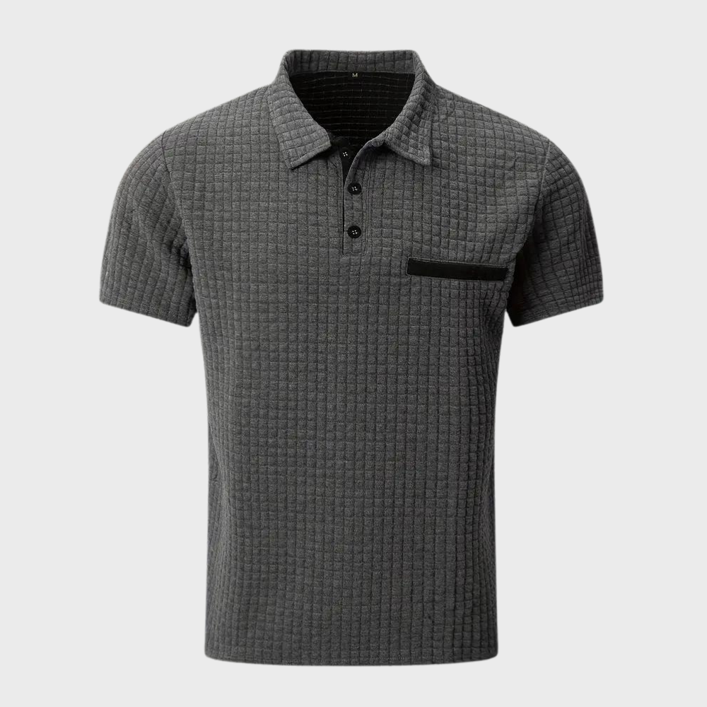 Men's Elegant Polo - Sophisticated Comfort for Every Occasion