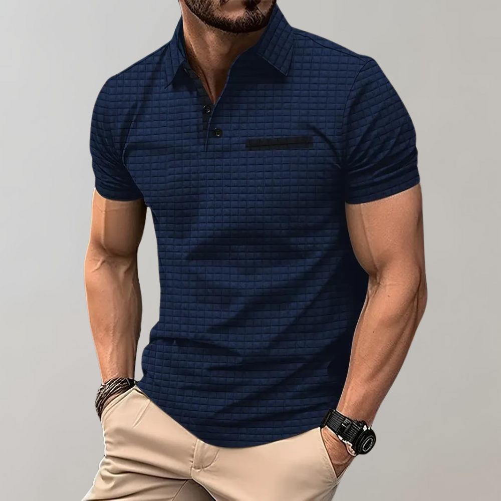 Men's Elegant Polo - Sophisticated Comfort for Every Occasion