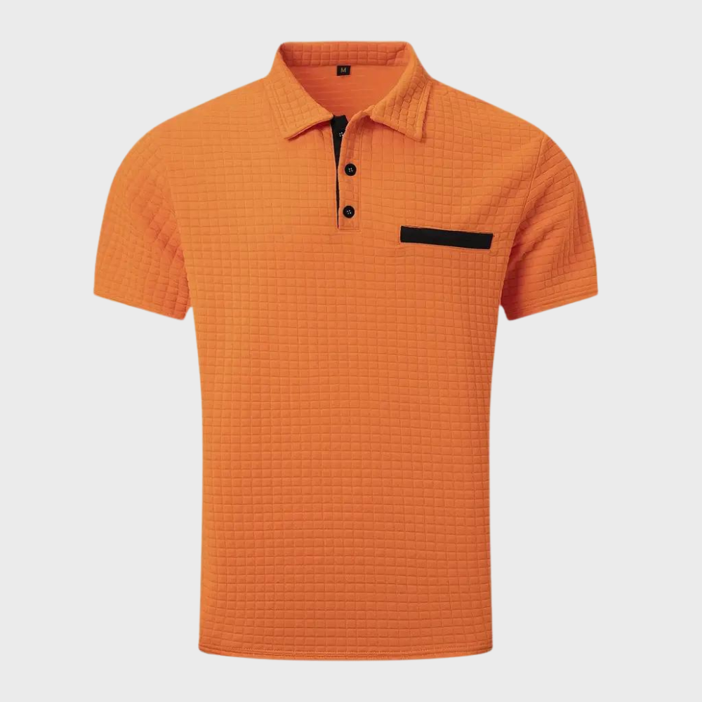 Men's Elegant Polo - Sophisticated Comfort for Every Occasion