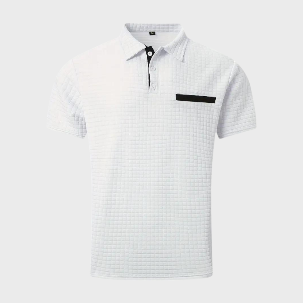 Men's Elegant Polo - Sophisticated Comfort for Every Occasion