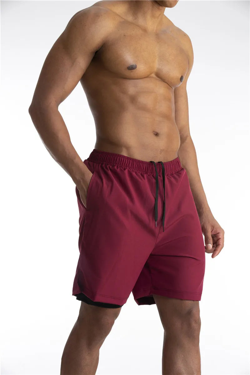 Men’s Running Shorts with Liner and Phone Pocket