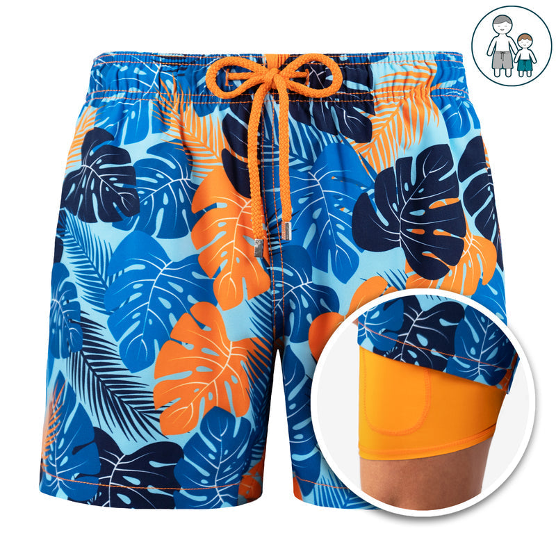 Men’s Miami Dual-Layer Shorts for Comfortable Summer Activities