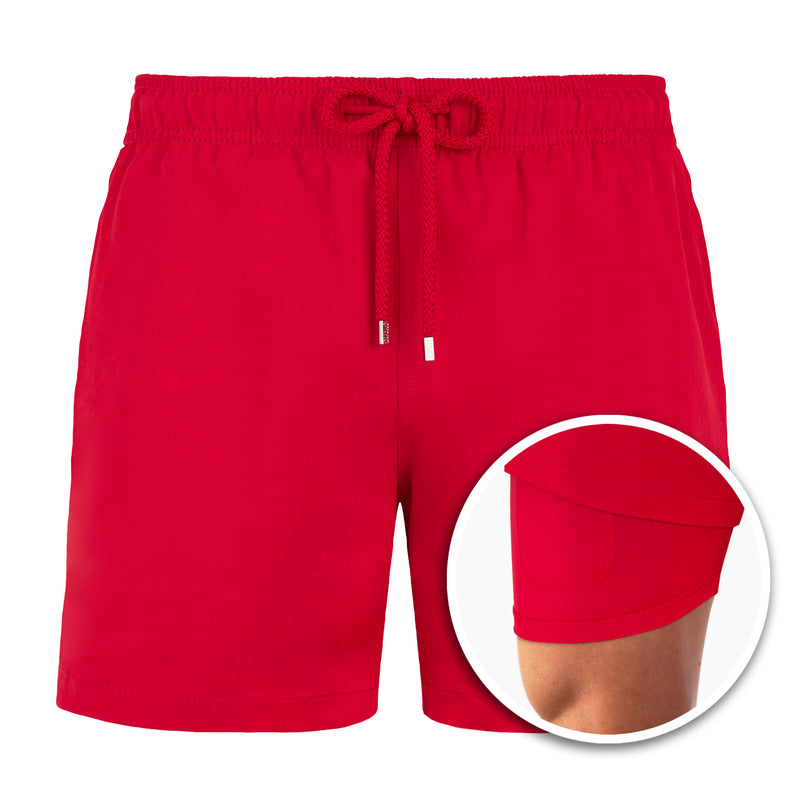 Men’s Miami Dual-Layer Shorts for Comfortable Summer Activities