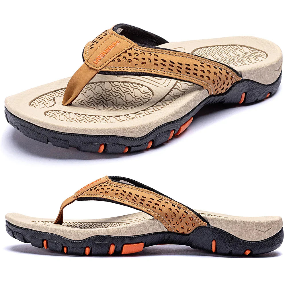 Men's Stylish Orthopedic Slippers – Comfortable and Supportive