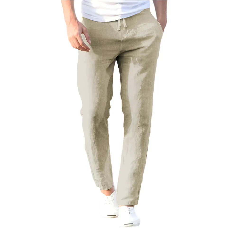 Linen Casual Trousers for Men - Stylish and Comfortable