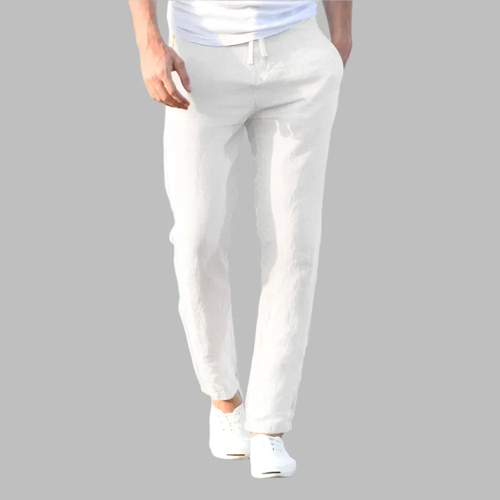 Linen Casual Trousers for Men - Stylish and Comfortable