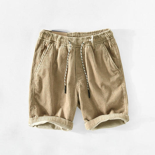 Men’s Mauro Corduroy Shorts for Vintage Summer Style