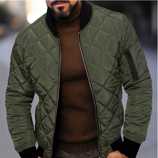 Men’s Stylish Bomber Jacket for All-Seasons Wear