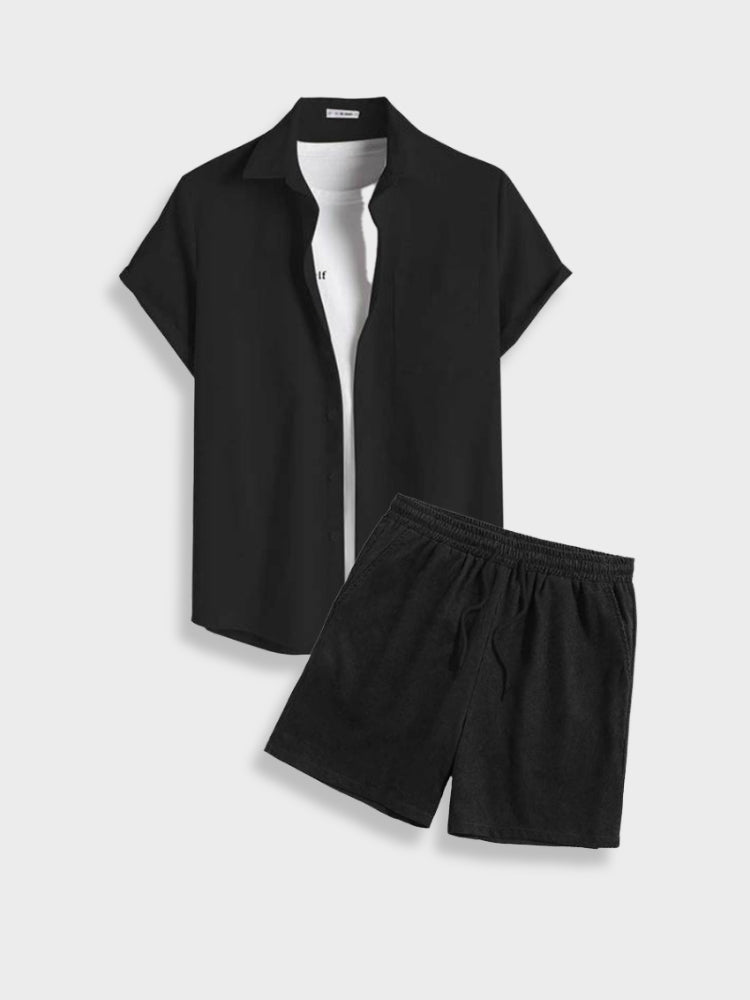 Men's Short Summer Set - Comfortable and Stylish Wear