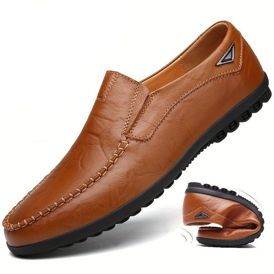 Men’s Genuine Leather Loafers for Stylish Comfort