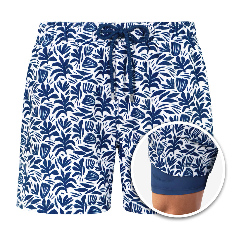 Men’s Miami Dual-Layer Shorts for Comfortable Summer Activities