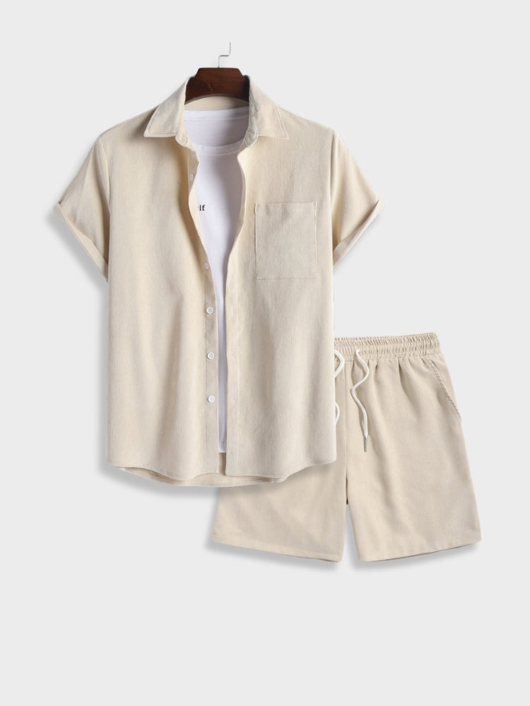 Men's Short Summer Set - Comfortable and Stylish Wear